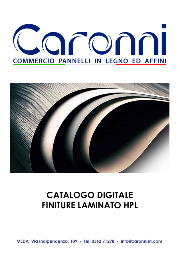 Copertina Catalogo Finiture Laminati HPL