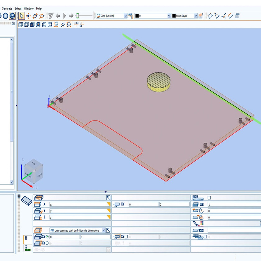 Software CAD CAM per Legno